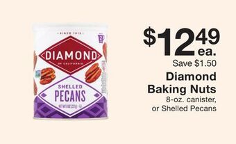 Fairway Store Market Diamond baking nuts offer
