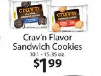 Family Fresh Market Crav'n Flavor Sandwich Cookies offer