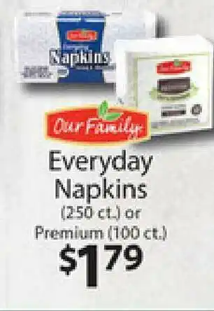 Our Family Everyday Napkins