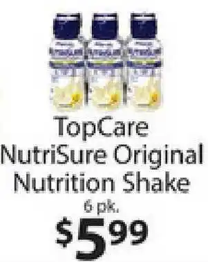 Topcare Nutrisure Original Nutrition Shake