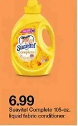 Target Suavitel Complete 105-oz Liquid Fabric Conditioner offer