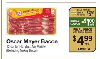 The Fresh Grocer Bacon offer