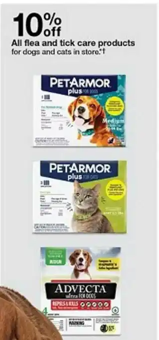 Target Flea And Tick Care Products For Dogs And Cats offer