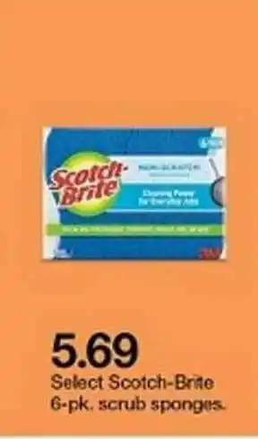 Target Scotch-brite 6-pk. Scrub Sponges offer