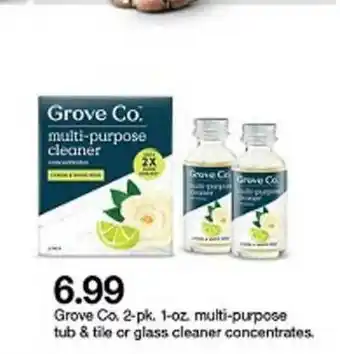 Target Grove Co. 2-pk. 1-oz. Multi-purpose Tib & Tile Or Glass Cleaner Concentrates offer