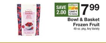 The Fresh Grocer Frozen fruit offer