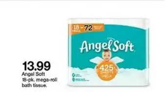 Target Angel Soft 18-pk. Mega-roll Bath Tissue offer