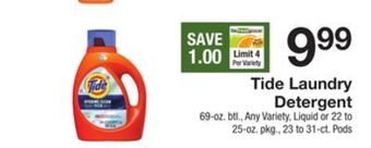 The Fresh Grocer Laundry detergent offer