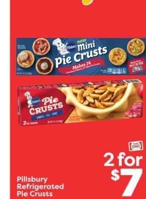 Weis Markets Pillsbury refrigerated pie crusts offer