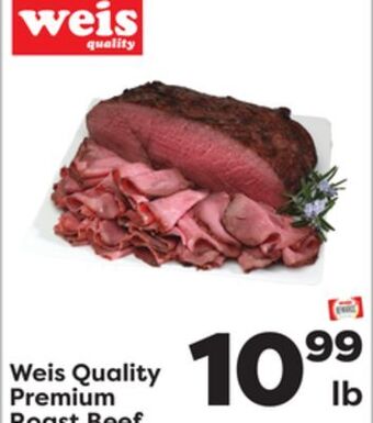Weis Markets Weis quality premium roast beef offer