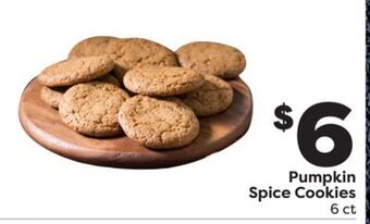 Weis Markets Pumpkin spice cookies offer