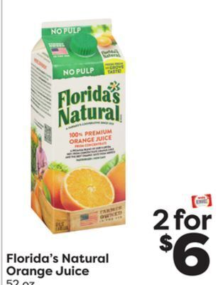 Weis Markets Florida's natural orange juice offer