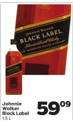 Weis Markets Johnnie walker black label offer