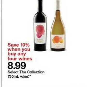 Target The Collection 750ml Wine offer