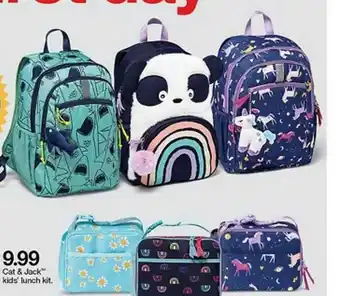 Target Cat & Jack Kids' Lunch Kit offer