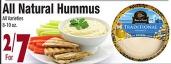 King Kullen All natural hummus offer