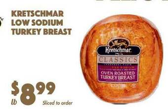 The Food Emporium Kretschmar Low Sodium Turkey Breast offer