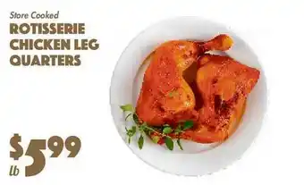 The Food Emporium Rotisserie Chicken Leg Quarters offer
