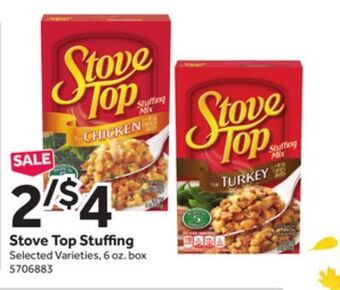 Stop&Shop Stove top stuffing offer