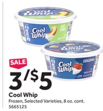 Stop&Shop Cool whip offer