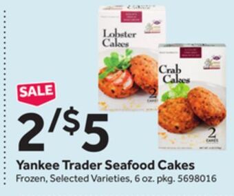 Stop&Shop Yankee trader seafood cakes offer