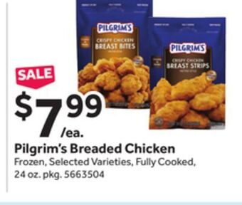 Stop&Shop Pilgrim's breaded chicken offer
