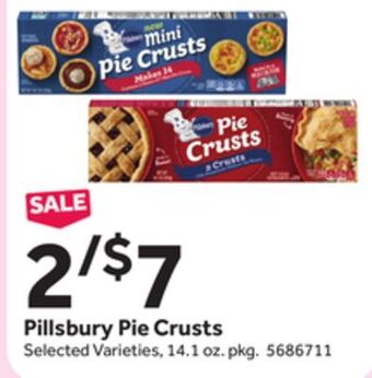 Stop&Shop Pillsbury pie crusts offer