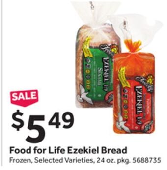 Stop&Shop Food for life ezekiel bread offer