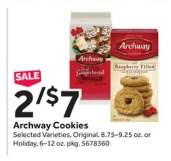 Stop&Shop Archway cookies offer