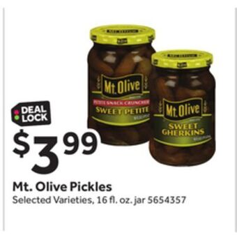 Stop&Shop Mt. olive pickles offer