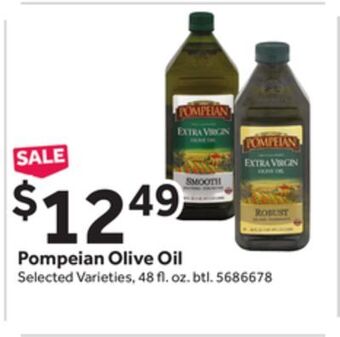 Stop&Shop Pompeian olive oil offer