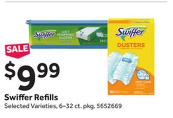 Stop&Shop Swiffer refills offer