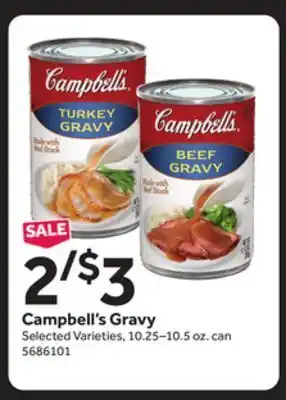 Stop&Shop Campbell's gravy offer