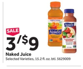 Stop&Shop Naked juice offer