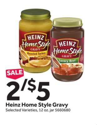 Stop&Shop Heinz home style gravy offer
