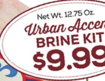 DeCicco & Sons Urban accent brine kit offer