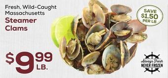 DeCicco & Sons Steamer clams offer