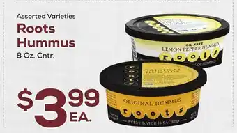 DeCicco & Sons Roots hummus offer