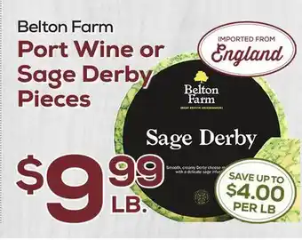 DeCicco & Sons Belton farm port wine or sage derby pieces offer