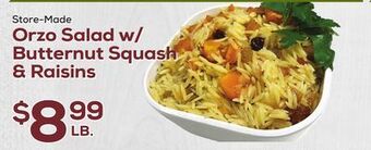 DeCicco & Sons Orzo salad w/butternut squash & raisins offer