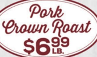 DeCicco & Sons Pork crown roast offer