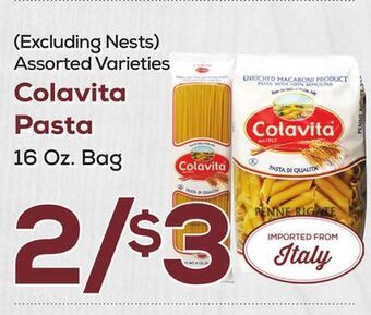 DeCicco & Sons Colavita pasta offer