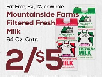 DeCicco & Sons Mountainside farms filtered fresh milk offer