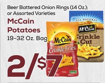DeCicco & Sons Mccain potatoes offer