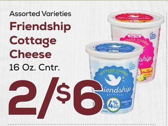 DeCicco & Sons Friendship cottage cheese offer
