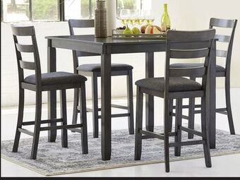 JC Penney Signature design by ashley brisben 5-pc. counter height dining set offer
