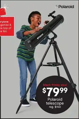 JC Penney Polaroid telescope offer