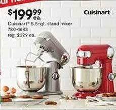JC Penney Cuisinart 5.5-qt stand mixer offer