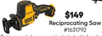 Lowe's Reciprocating saw offer