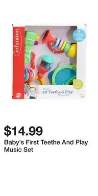 TJ Maxx Baby's first teethe and play music set offer